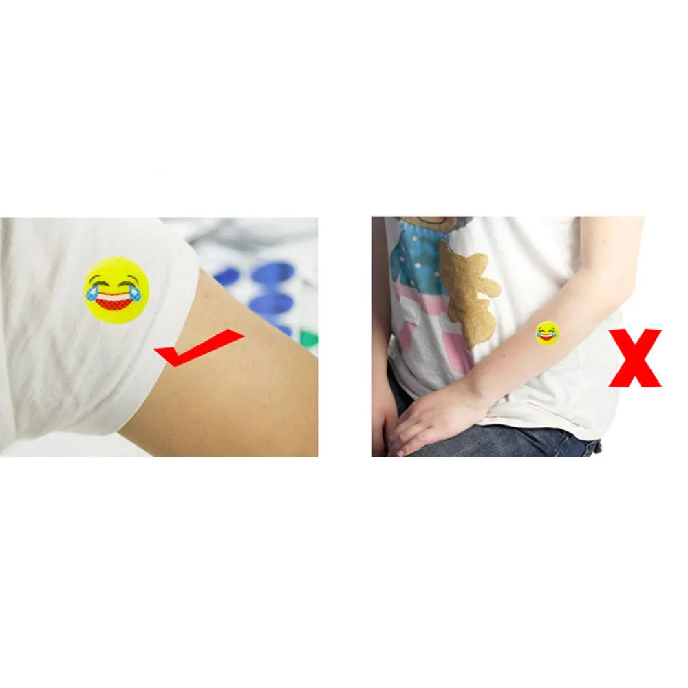 18 Pc Emoji Mosquito Patch Baby Repellent Sticker Protect Kids Natural Non Toxic