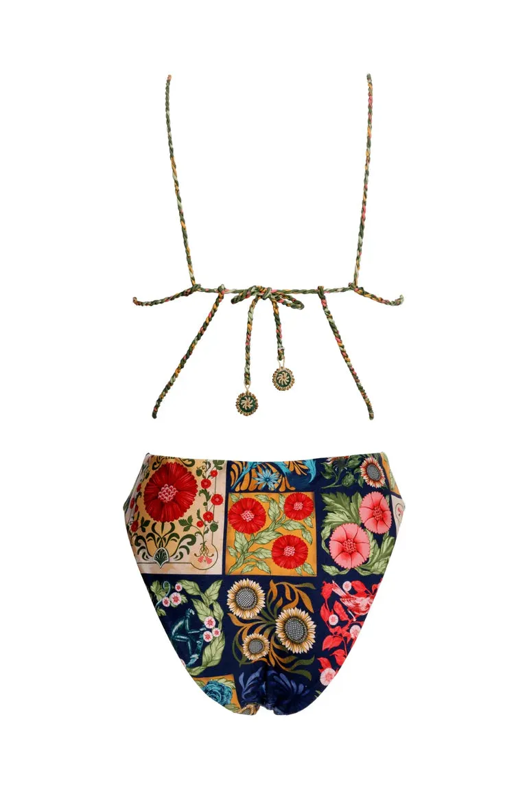 Agua Bendita Nadine Harvest One Piece Swimsuit