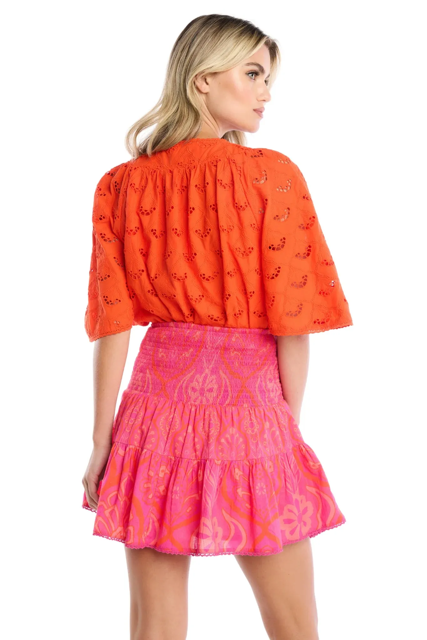 Allison New York Freda Top - Cherry Tomato