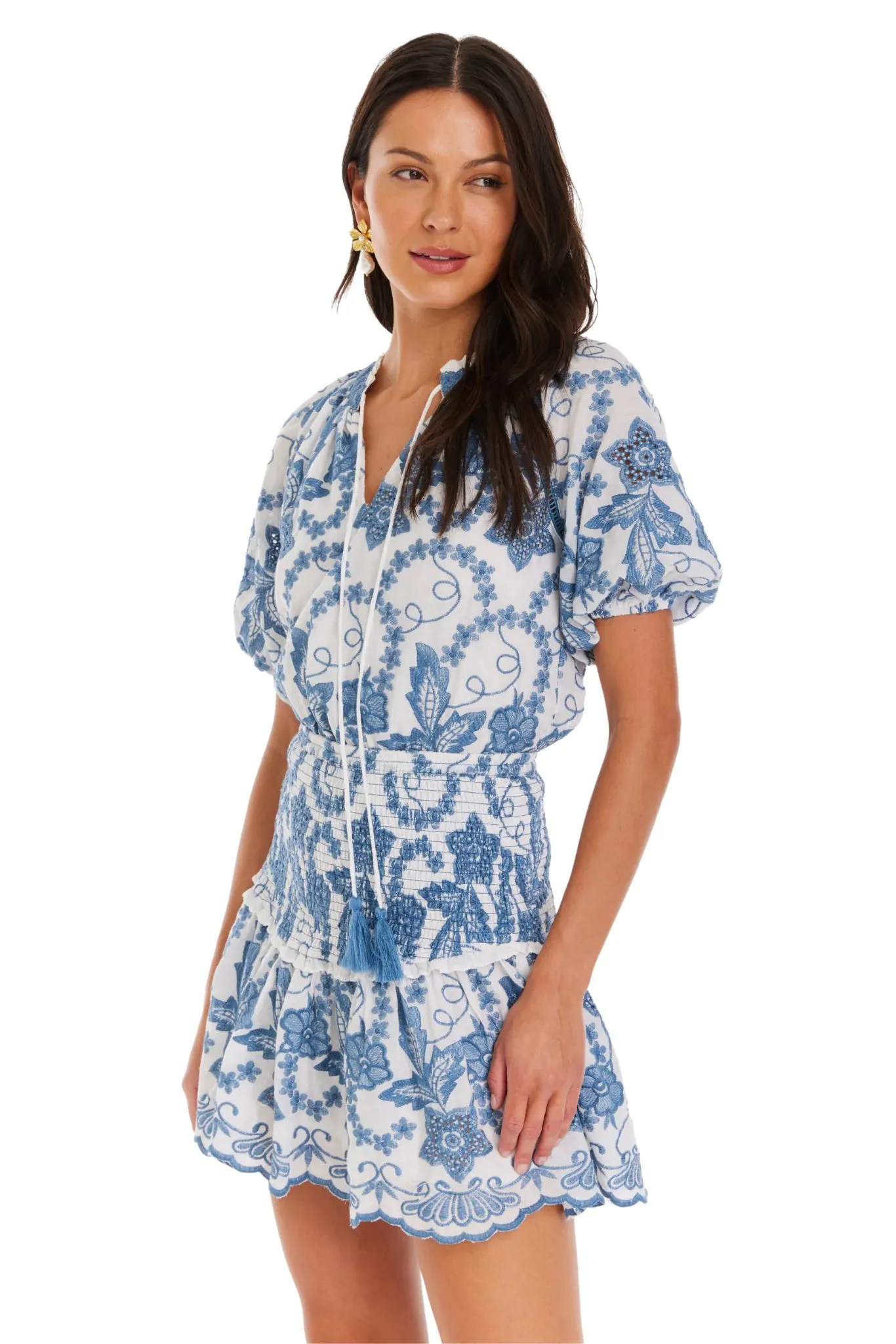 Allison New York Josephine Top - Coronet Blue