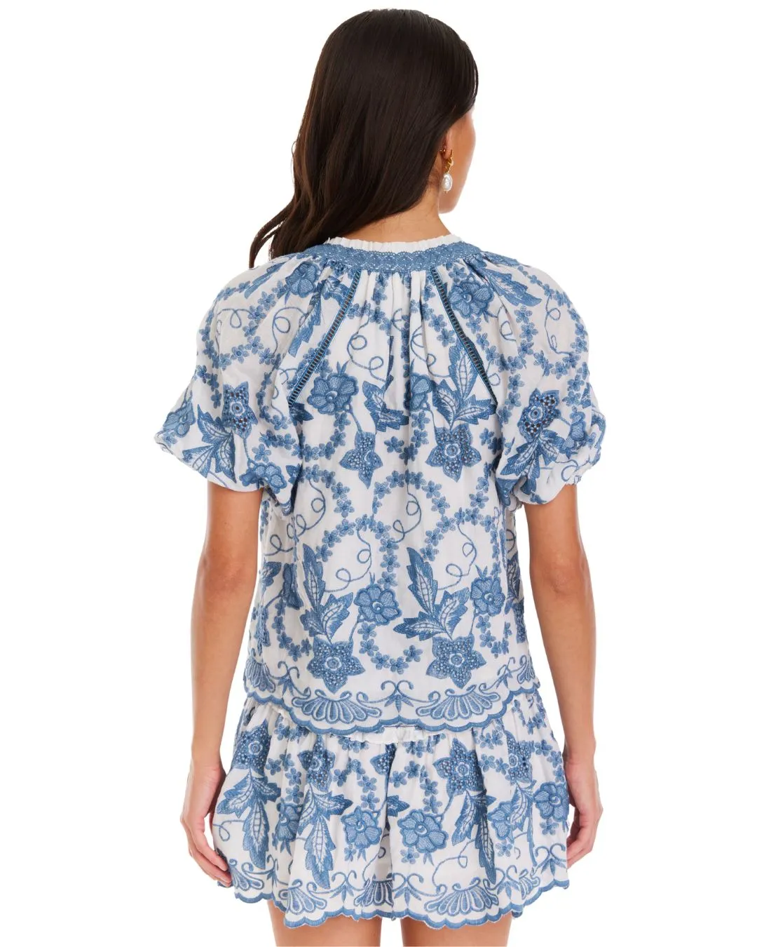 Allison New York Josephine Top - Coronet Blue