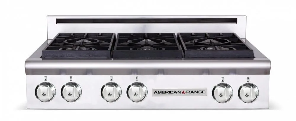 American Range AMERICANRANGELEGENDAROBSCT366 Legend 36 Inch Performer Rangetop