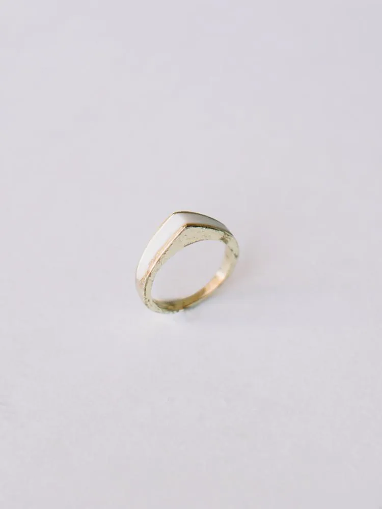 Apex Ring - White