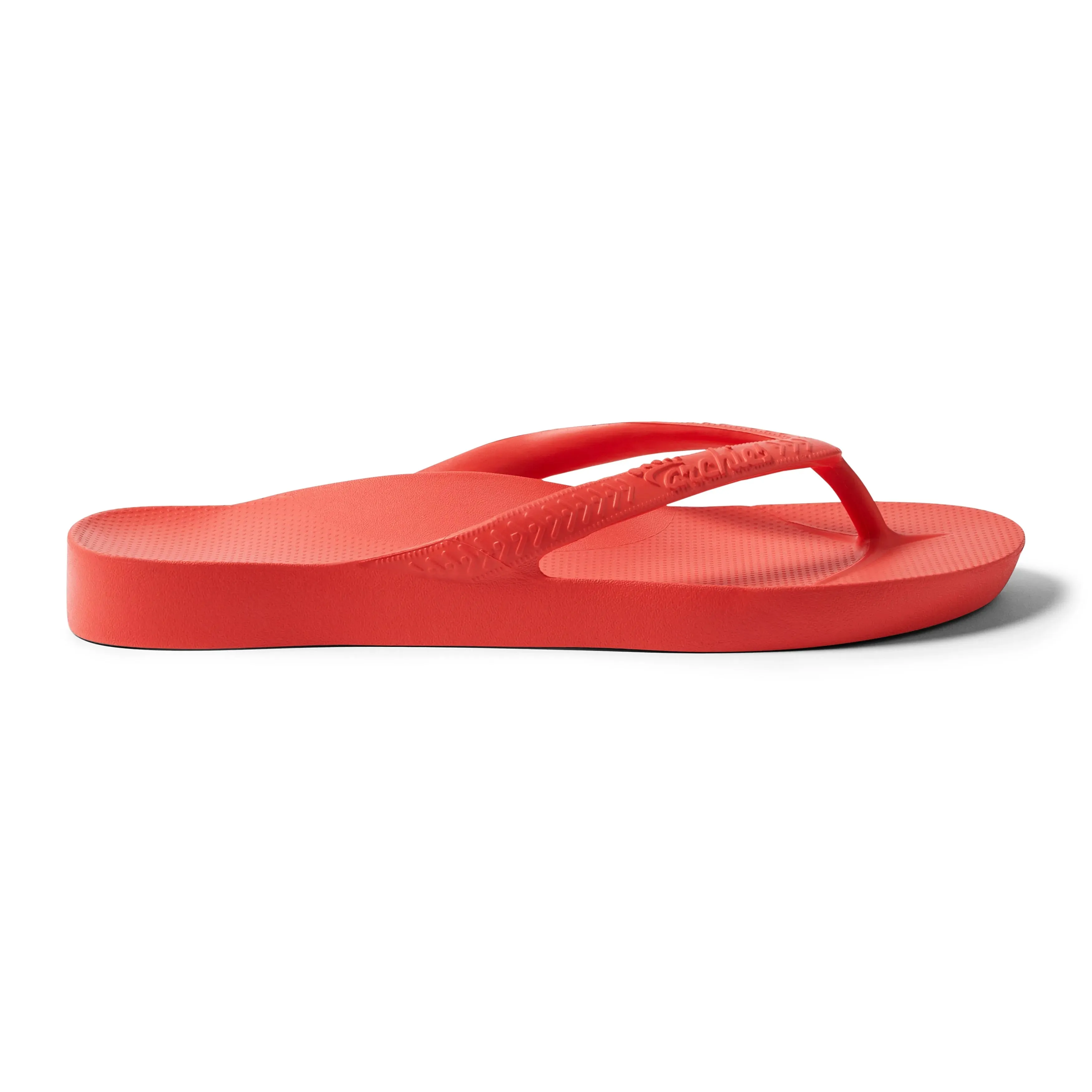 Archies Support Flip Flops - Coral