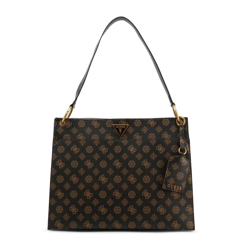 Basilea Logo Print Shoulder Bag