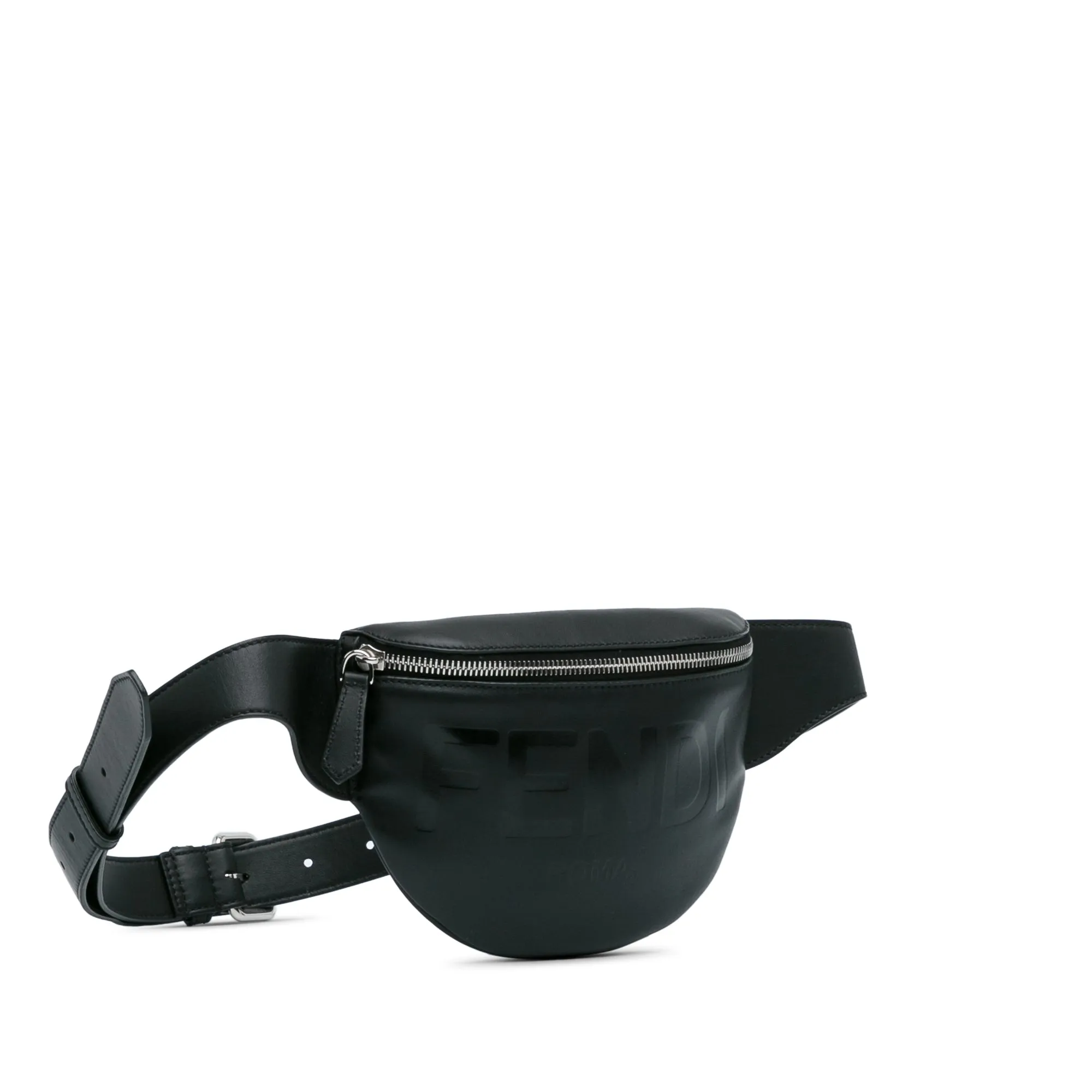 Black Fendi Fendi Logo Belt Bag