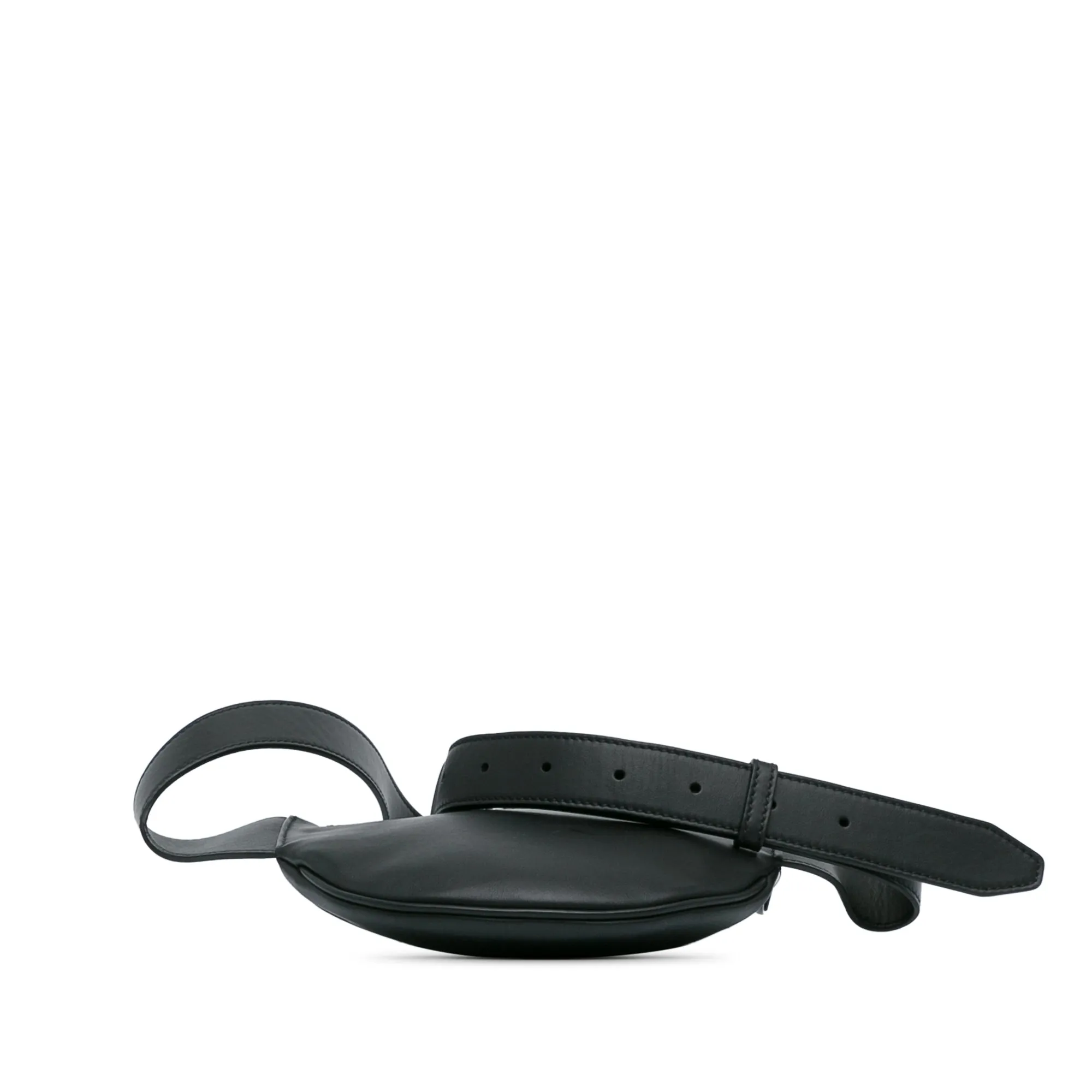 Black Fendi Fendi Logo Belt Bag