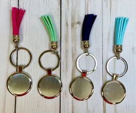 Blank Tassel Keychains