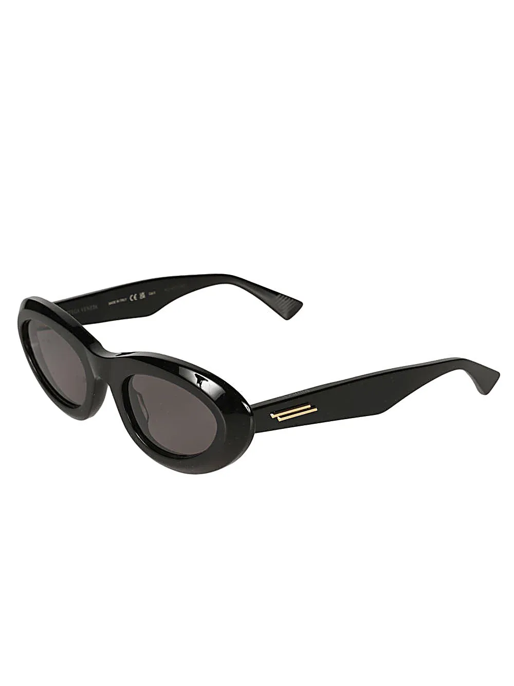 BOTTEGA VENETA Almond Sunglasses Black