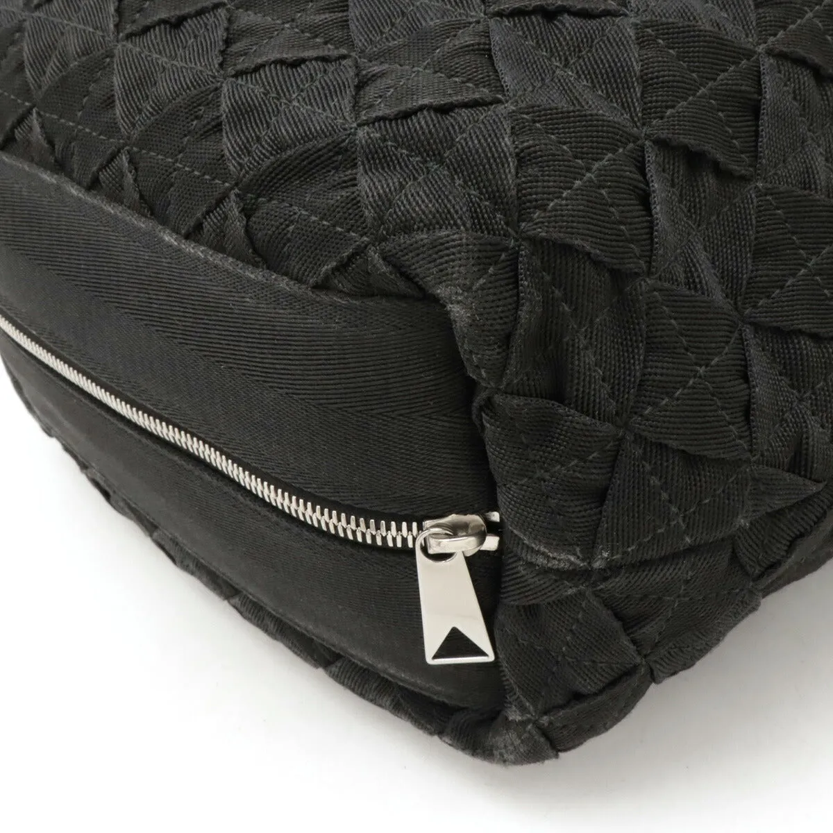 Bottega Veneta Intrecciato Canvas Shoulder Bag