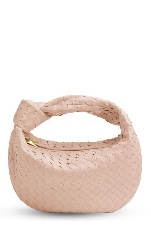 BOTTEGA VENETA INTRECCIATO LAMBSKIN TEEN JODIE HANDBAG