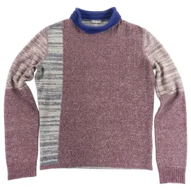 Bottega Veneta Red Heather Multi Colour Knit Sweater - M