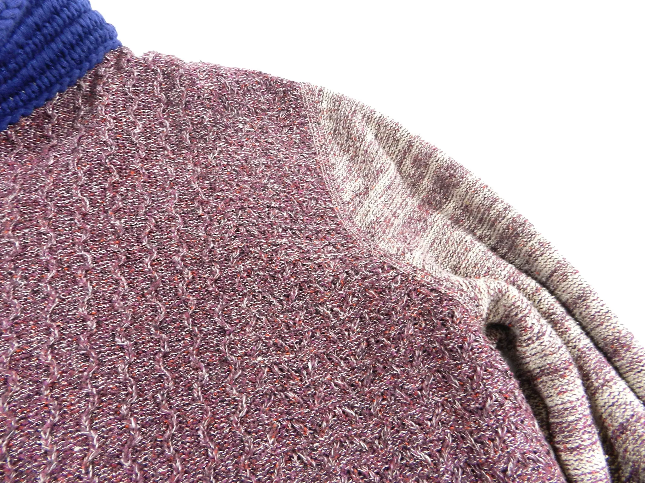 Bottega Veneta Red Heather Multi Colour Knit Sweater - M