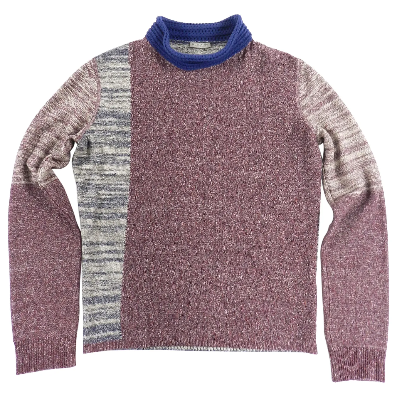 Bottega Veneta Red Heather Multi Colour Knit Sweater - M