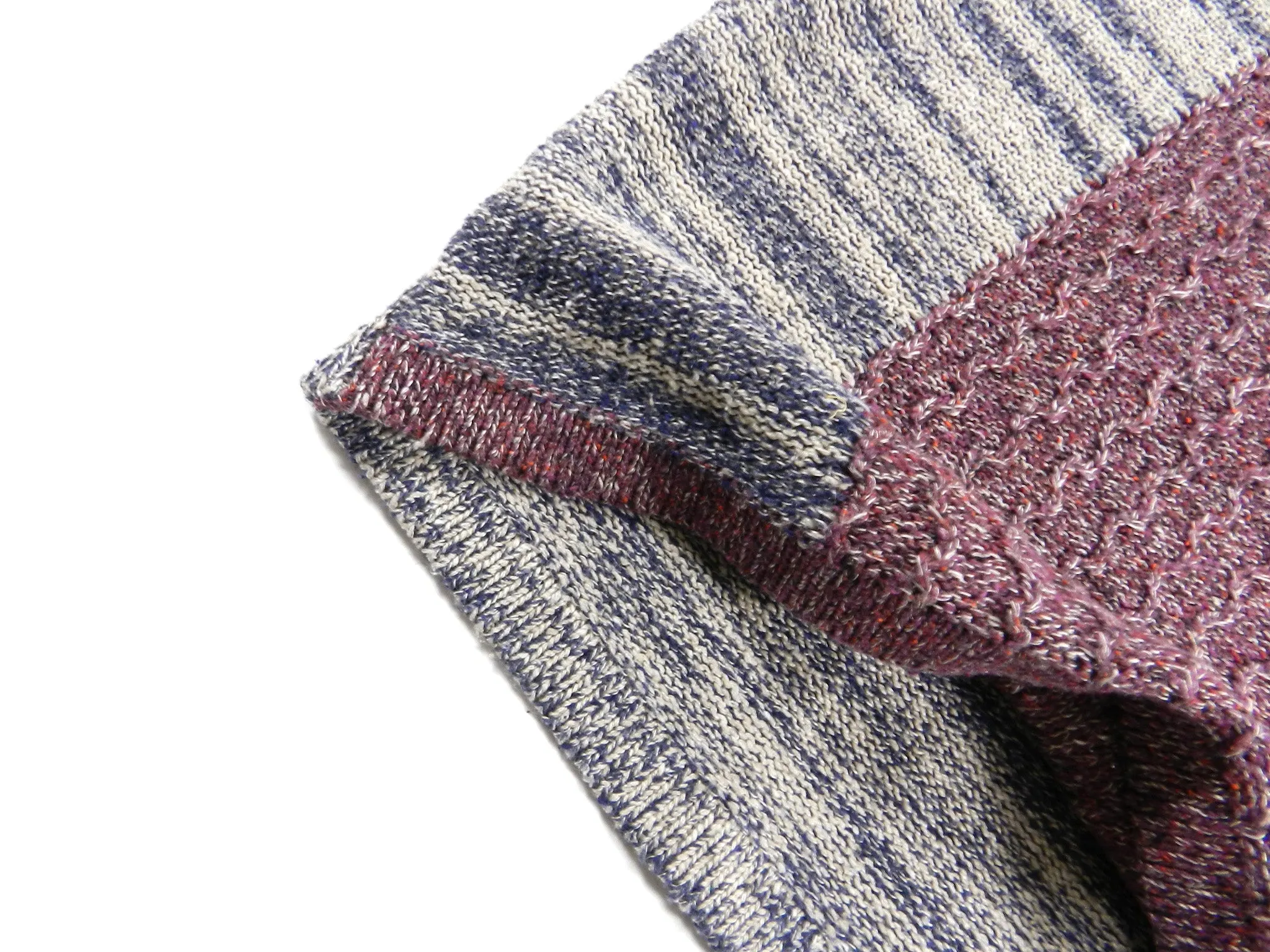 Bottega Veneta Red Heather Multi Colour Knit Sweater - M