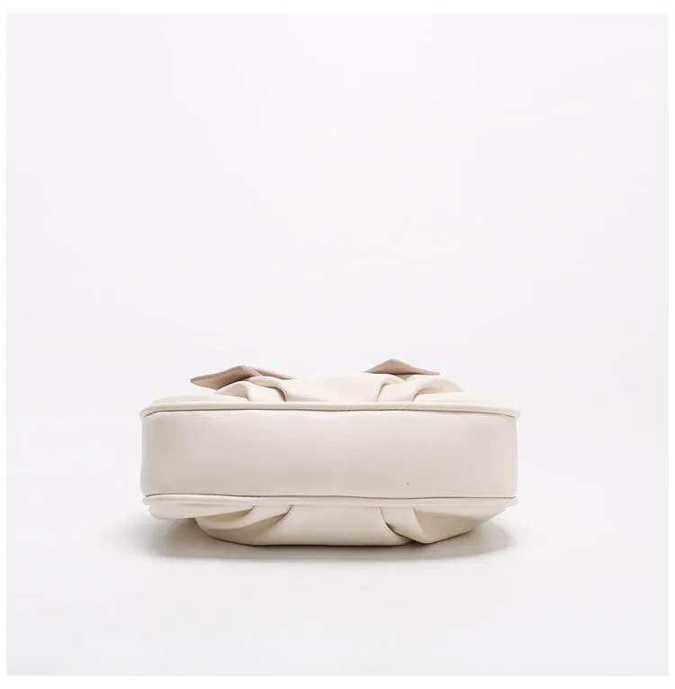 Bow-tie Flap Pocket Shoulder Bag
