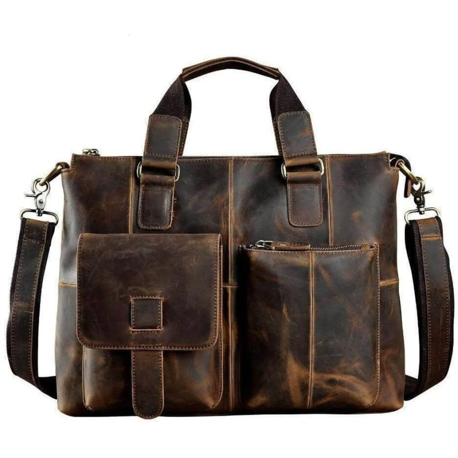 Brown Messenger Bag Leather