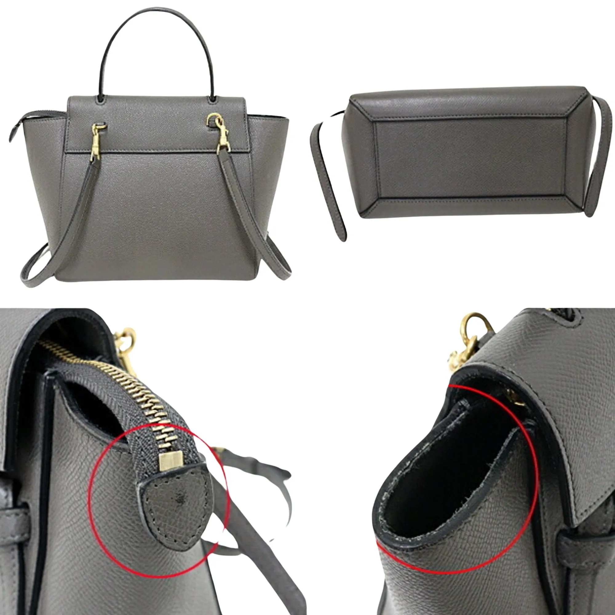 CELINE Belt Handbag