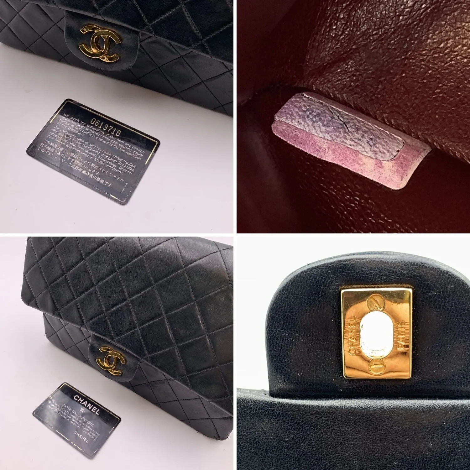 CHANEL Bags Errita Black Quilted Timeless Classic 2.55 Shoulder Bag 25 Cm