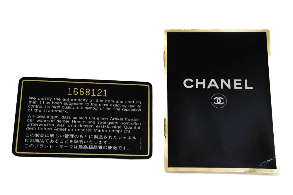 CHANEL Small Single Flap Chain Shoulder Bag Black Quilted Lambskin n03