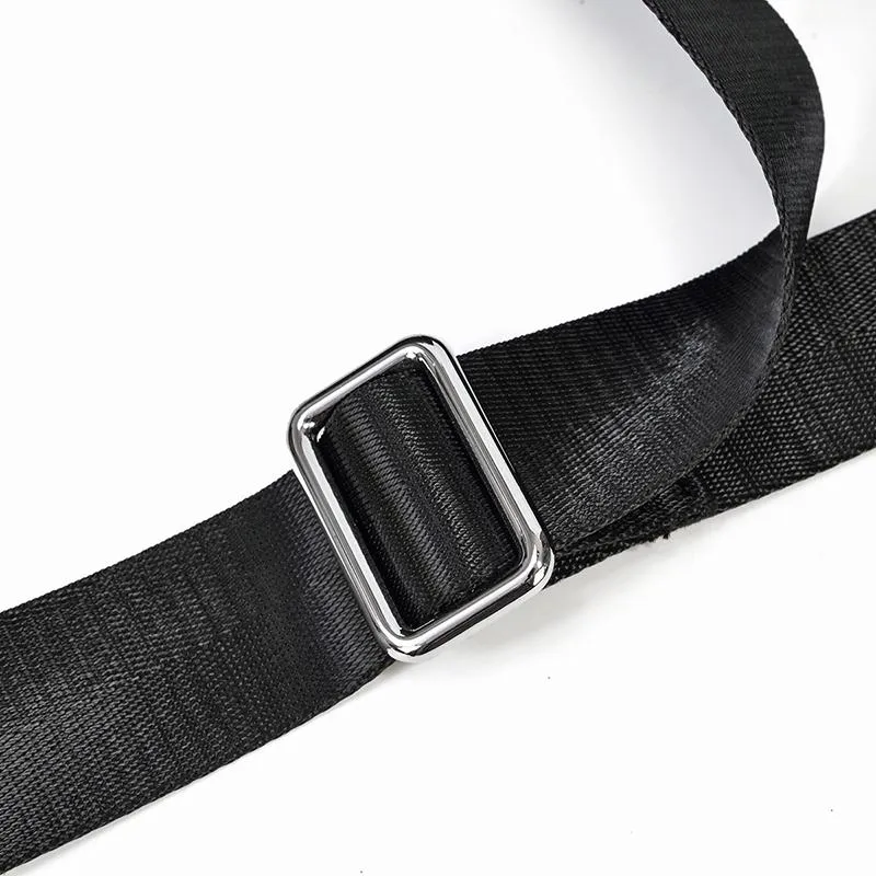 CHARLEROI | Black Leather Duffle Bag