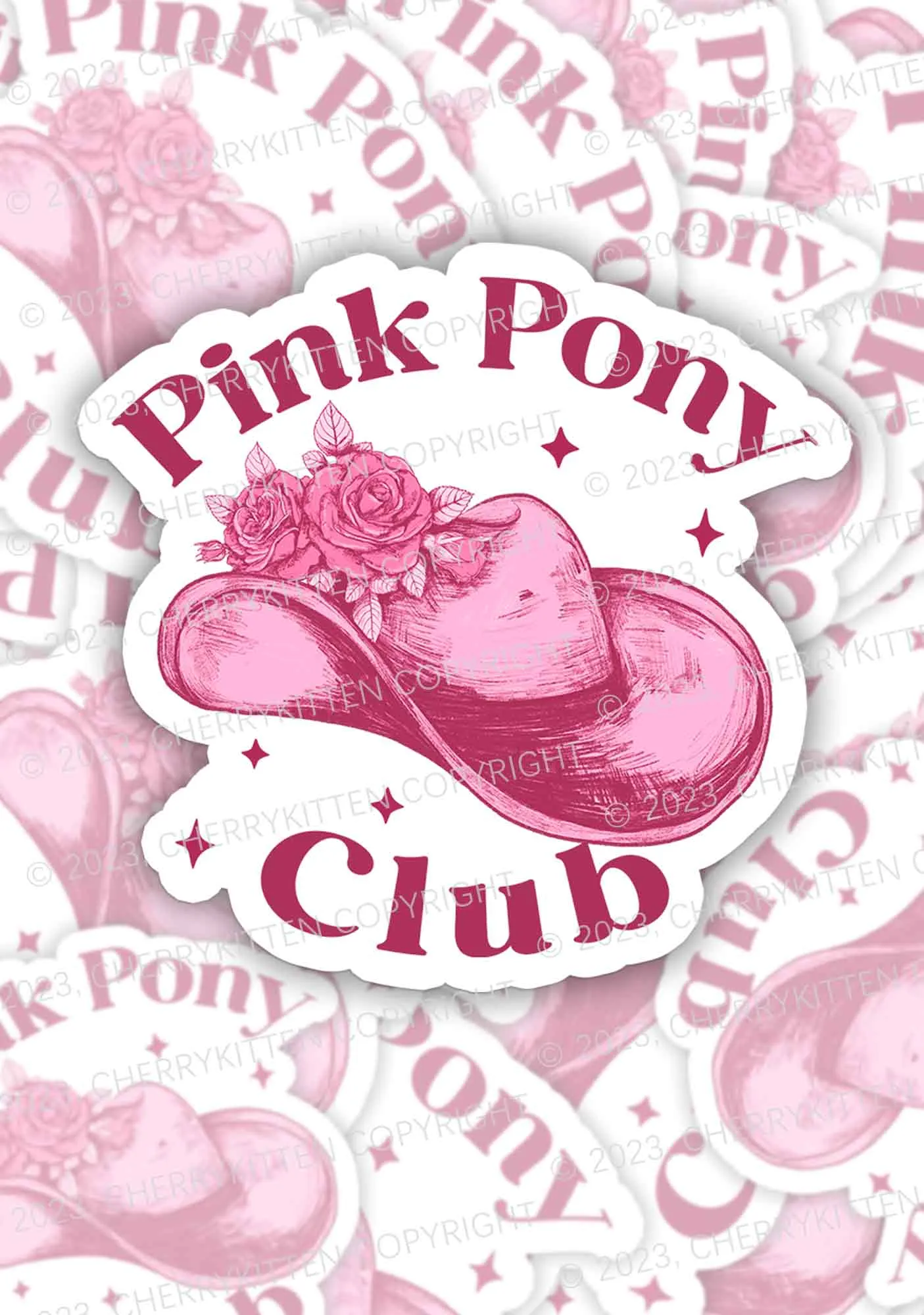 Cherrykitten Favorites CR Y2K Stickers Pack Of 10