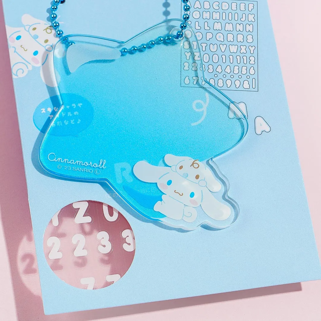 Cinnamoroll Letters & Numbers Star Key Holder
