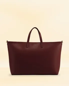 Dark Leather Shoulder Bag