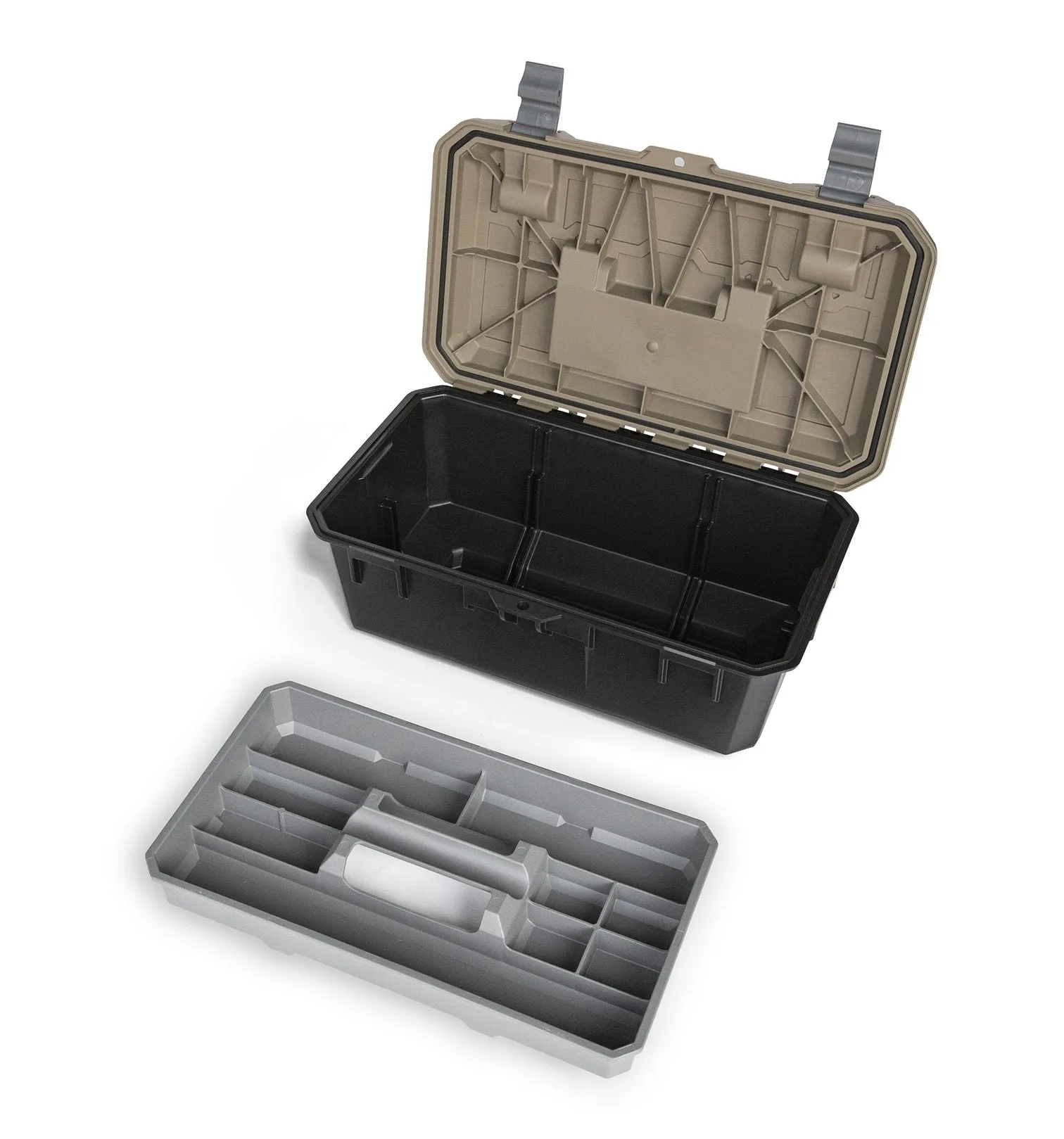 Decked Crossbox Desert Tan | Dimensions 17.5" x 10.75" x 7.75"