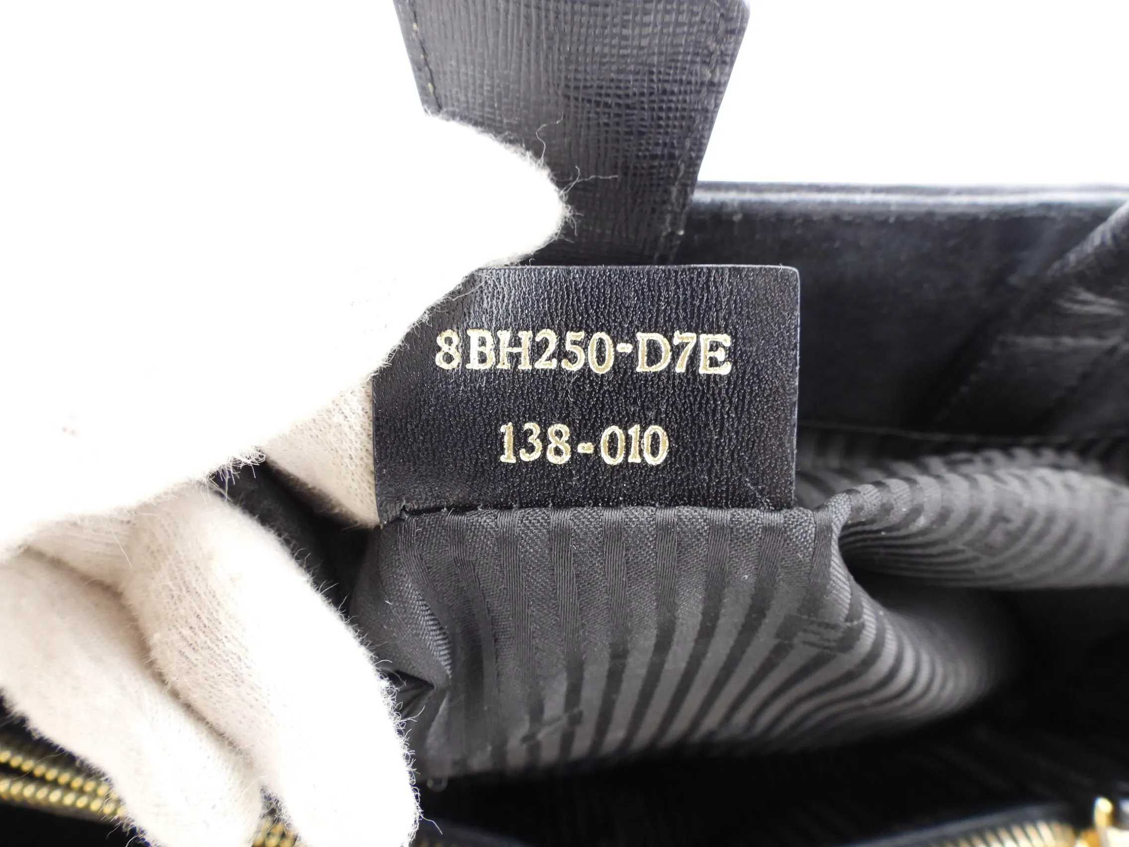 Fendi Black Leather 2Jours Two Way Tote Bag