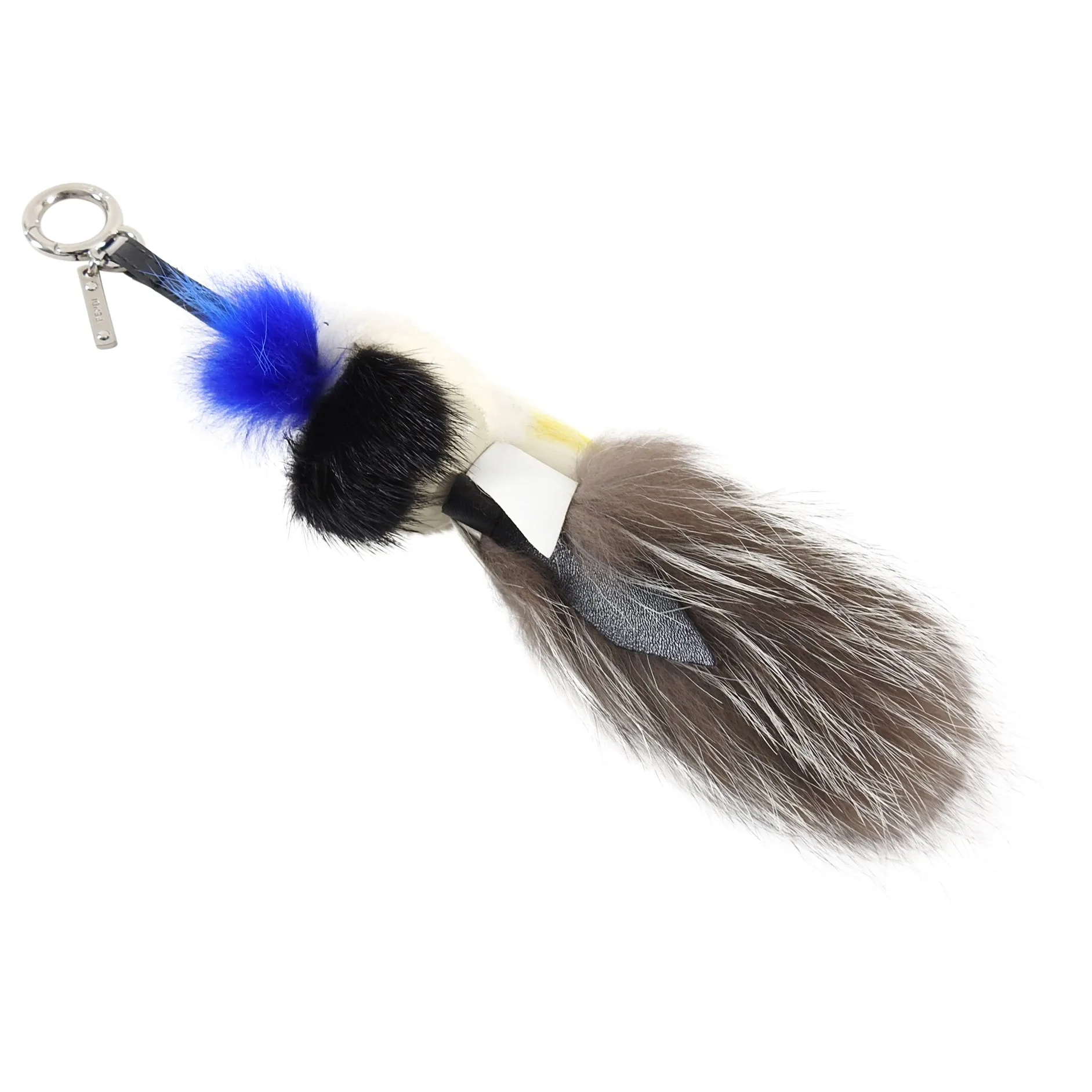 Fendi Karlito Karl Lagerfeld Fox Fur Bag Charm
