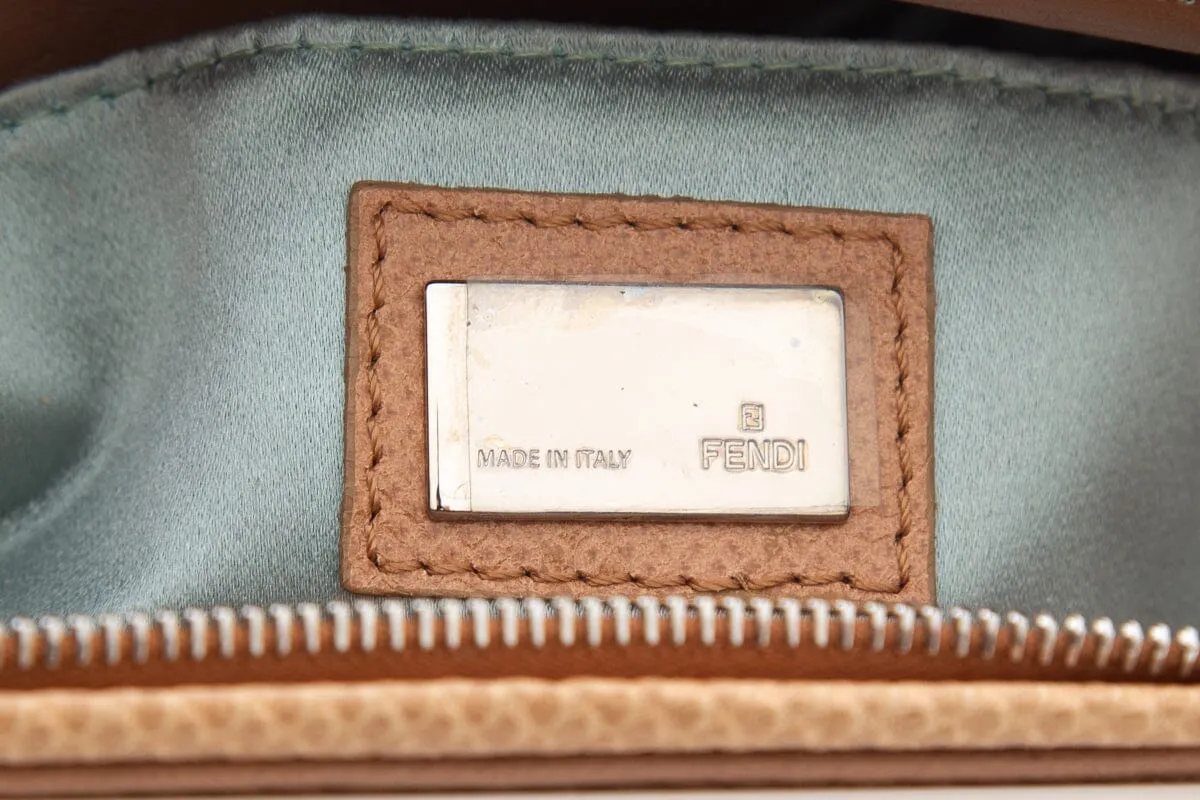 Fendi Natural Mini - Tasche Beaded Handbag