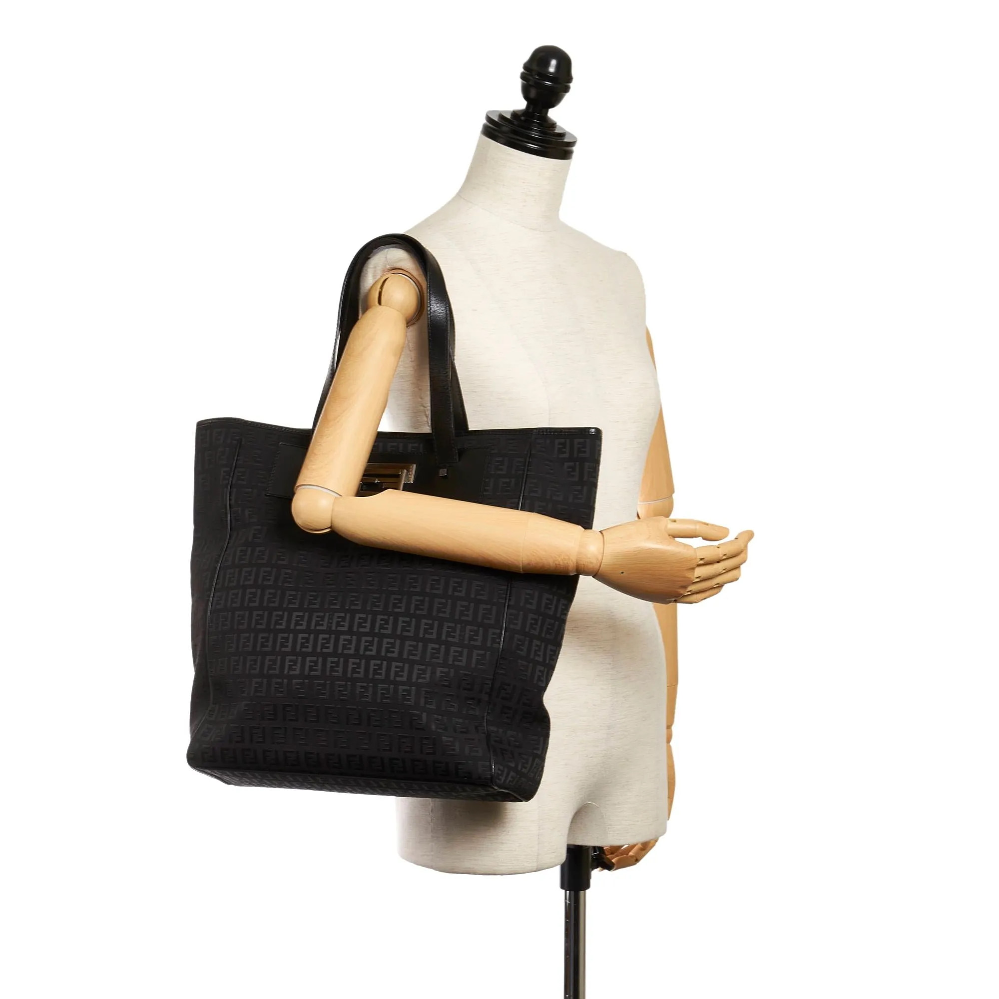 Fendi Zucchino Canvas Tote Bag (SHG-29004)