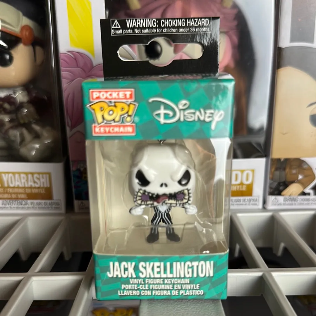 Funko Pocket Pop! Keychain Jack Skellington Disney Nightmare Before Christmas Figure