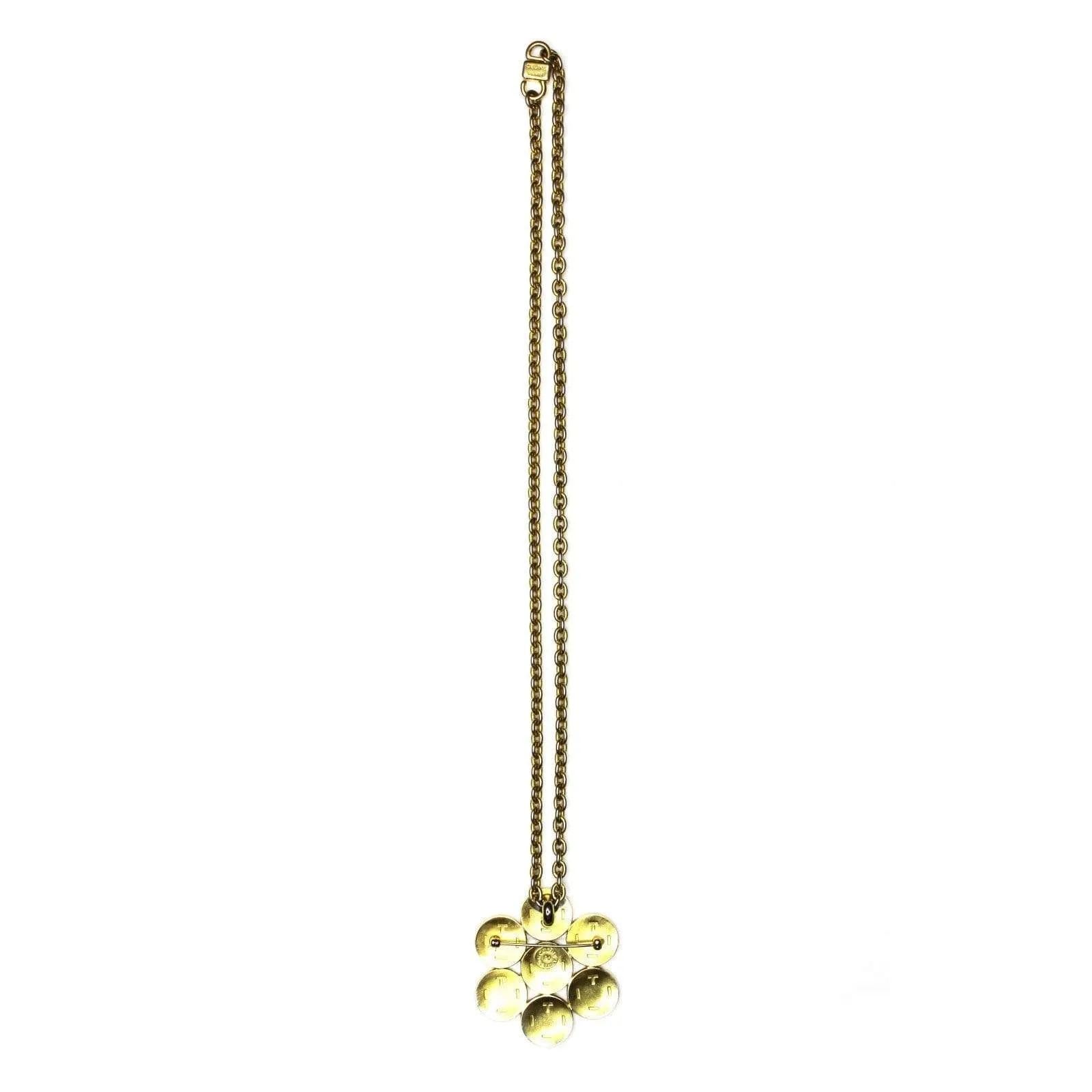 Gold Celine Multi Coin Pin Chain
