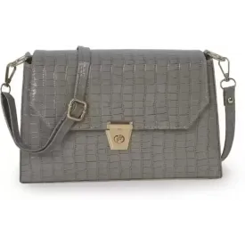 Grey Women Sling Bag