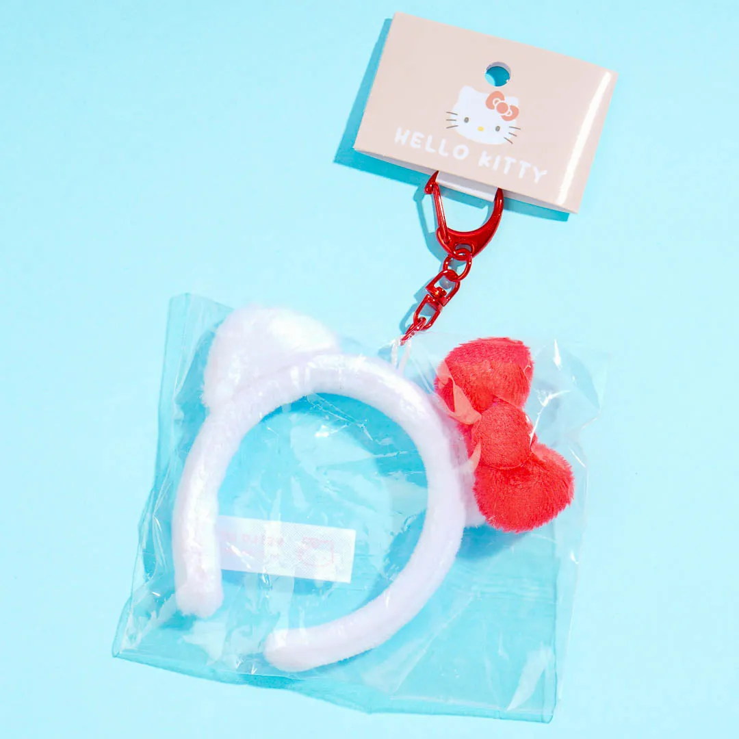 Hello Kitty Ears Headband Keychain