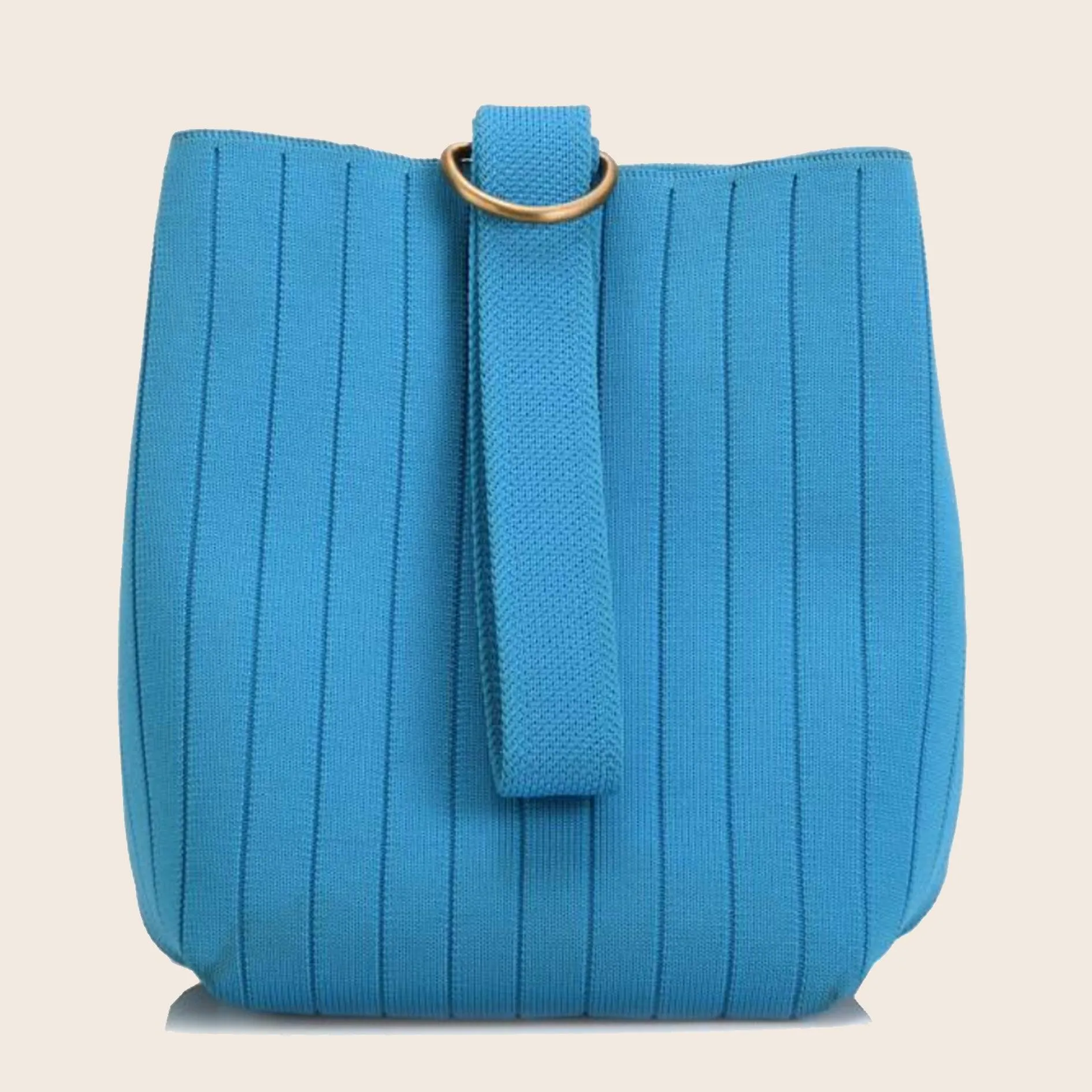 Jude- Mini Bucket Bag- Blue