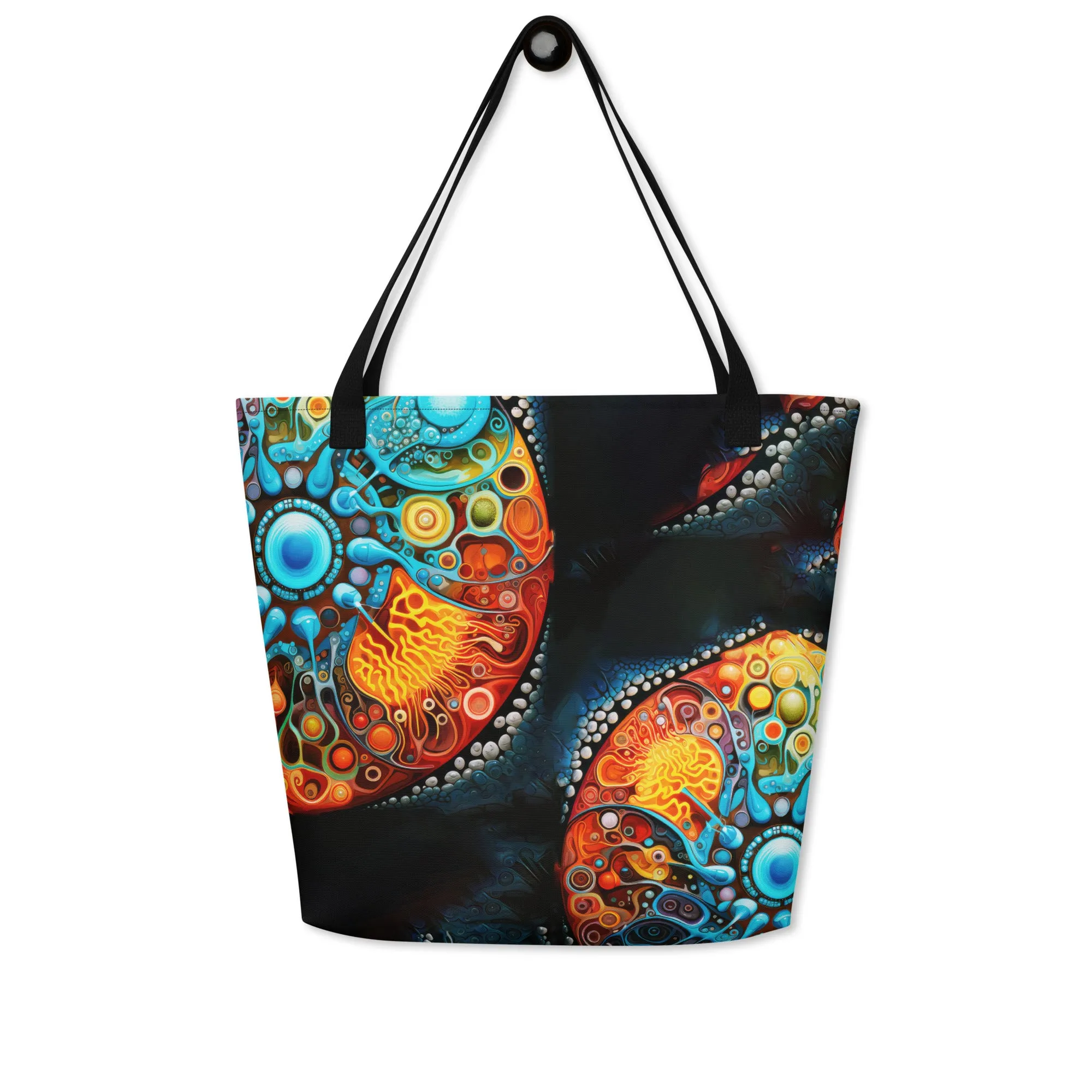 Large Tote Bag Under the Microscope