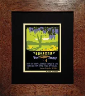 Laura Wilder American Bungalow Spring Print