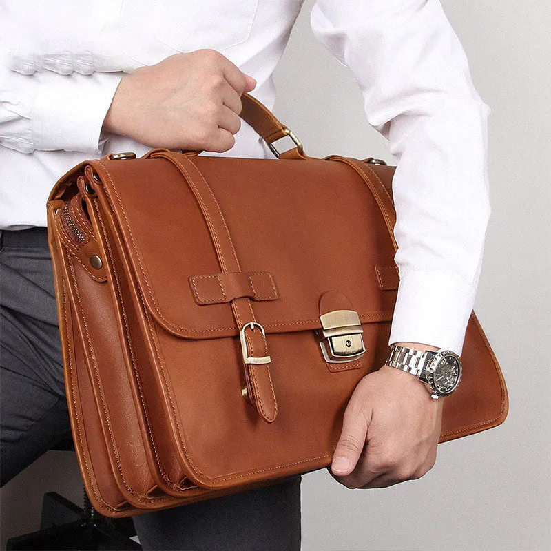 Leather Briefcase,Men Leather Briefcase, Laptop Bag, Leather bag, Gift for Him, Shoulder Bag, Men Briefcase