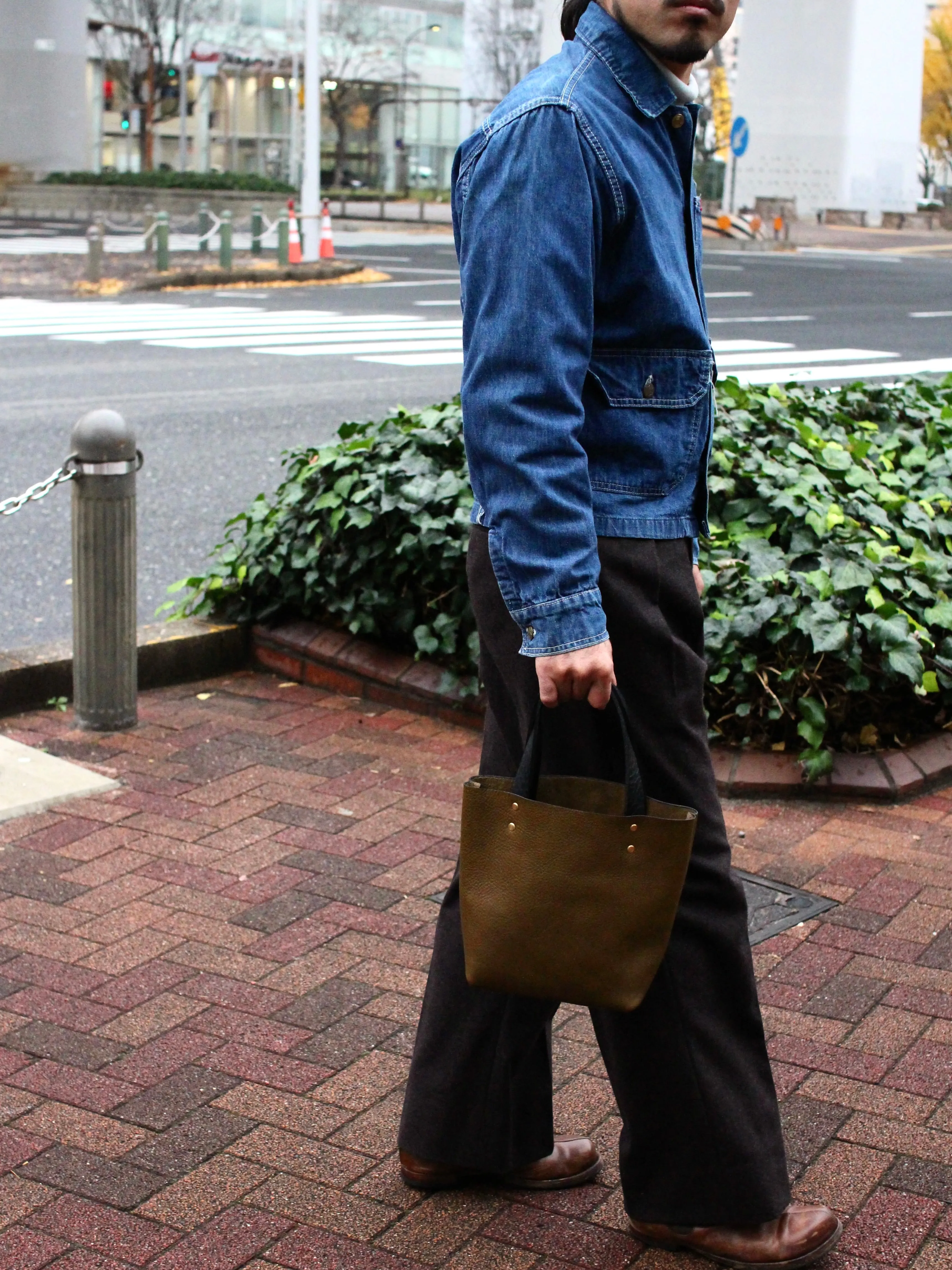 LONE  Mini. Tote - Leather Bag