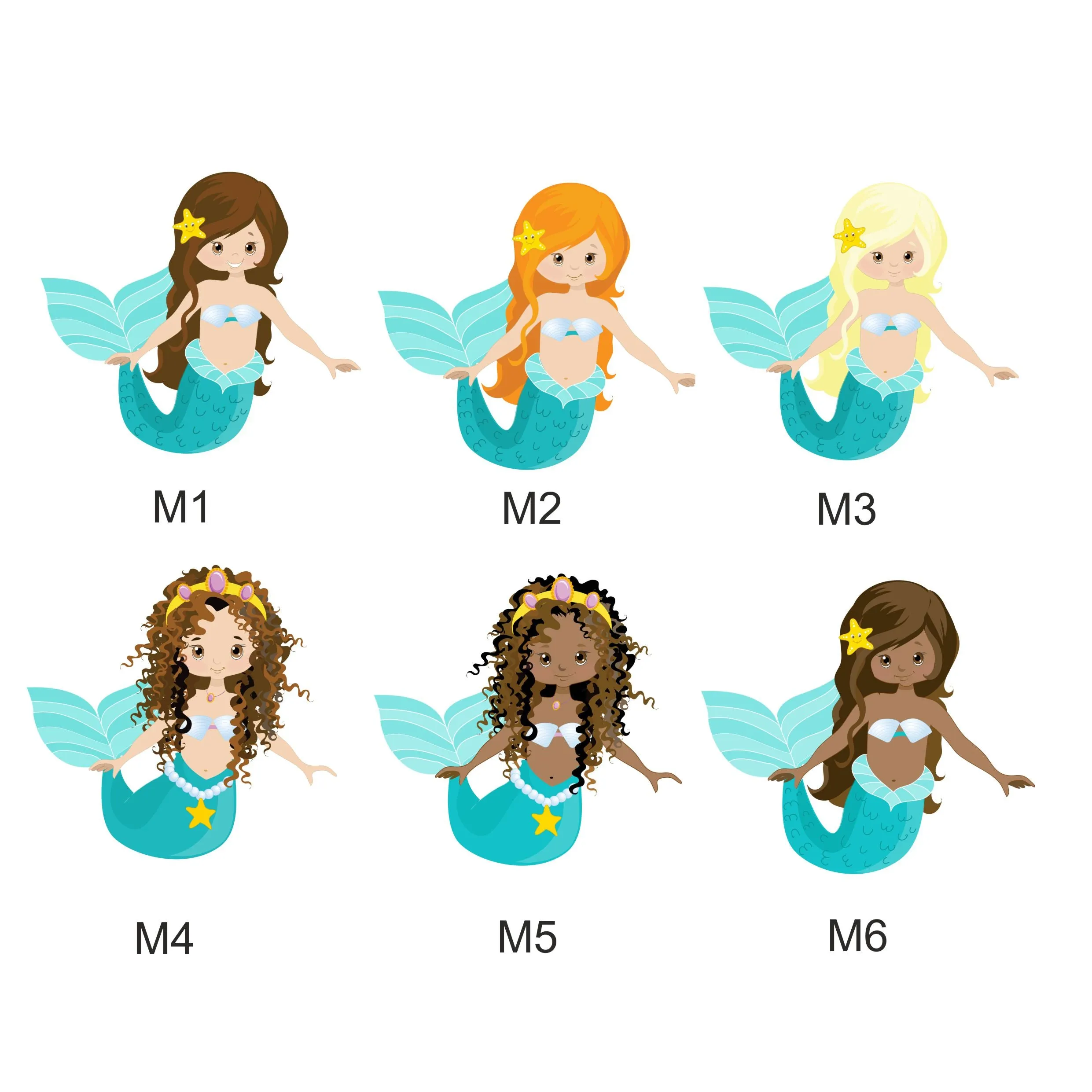 Mermaid Children's Party Personalised Bundle