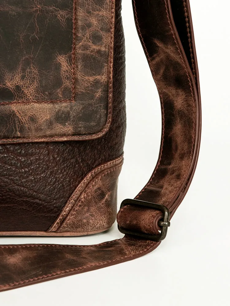Never Mind Nmbgz134 Briefcase Vintage Handmade Genuine Cowhide Leather Women Bag Western Handbag Purse