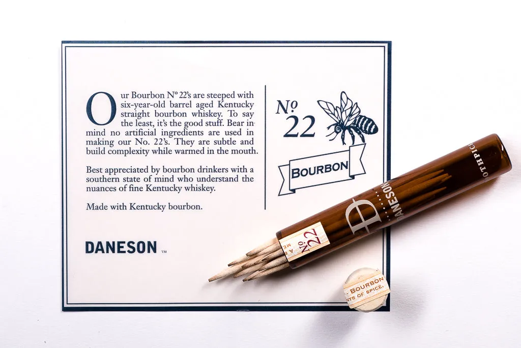 No. 22 | Bourbon Soaked Toothpicks | Daneson