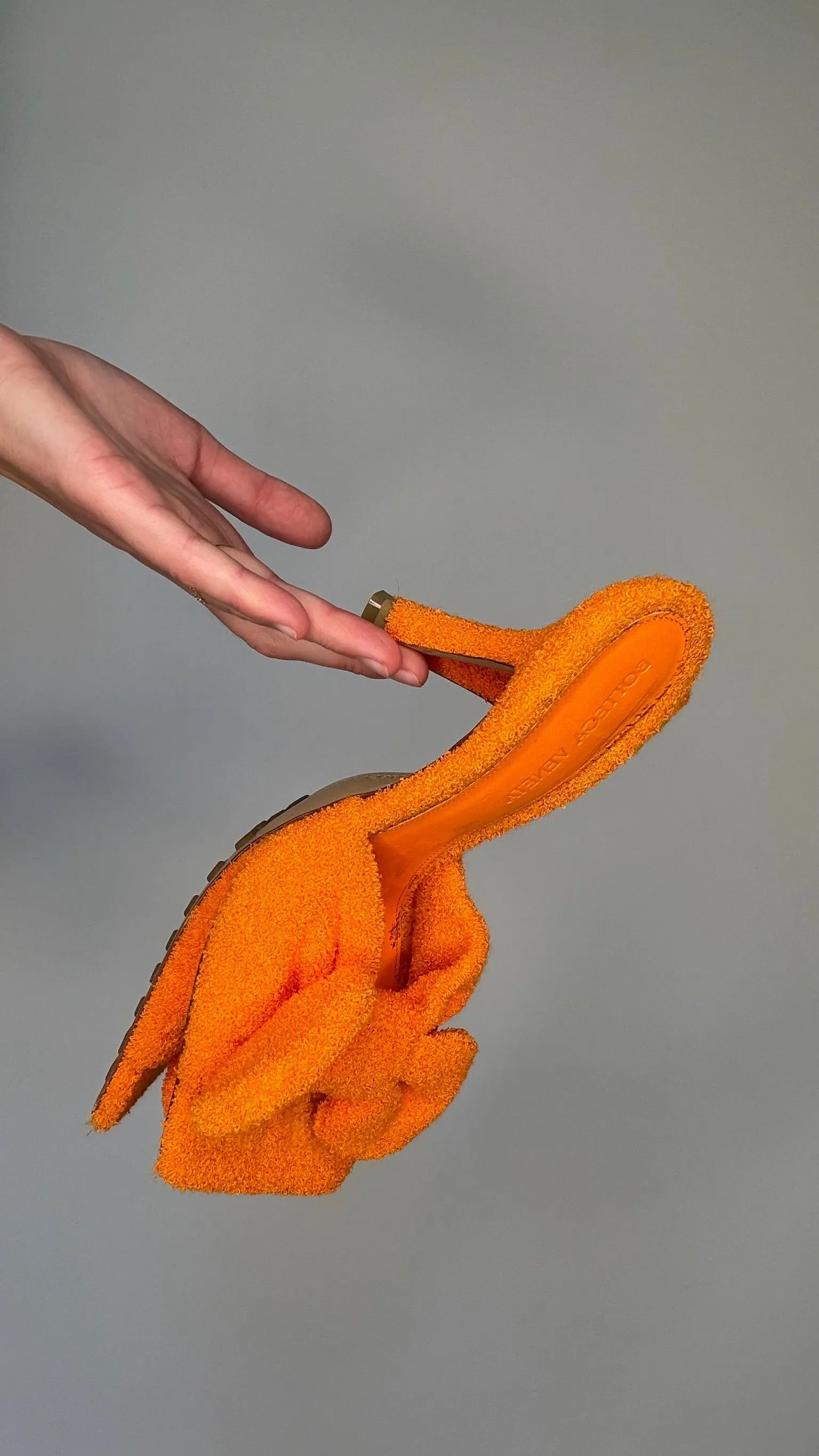 Orange Terryclotch Heels - 7
