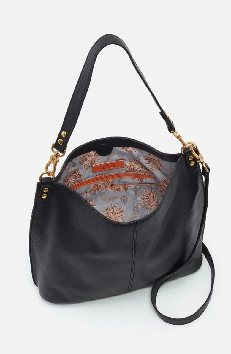 Pier Shoulder Bag in Pebbled Leather