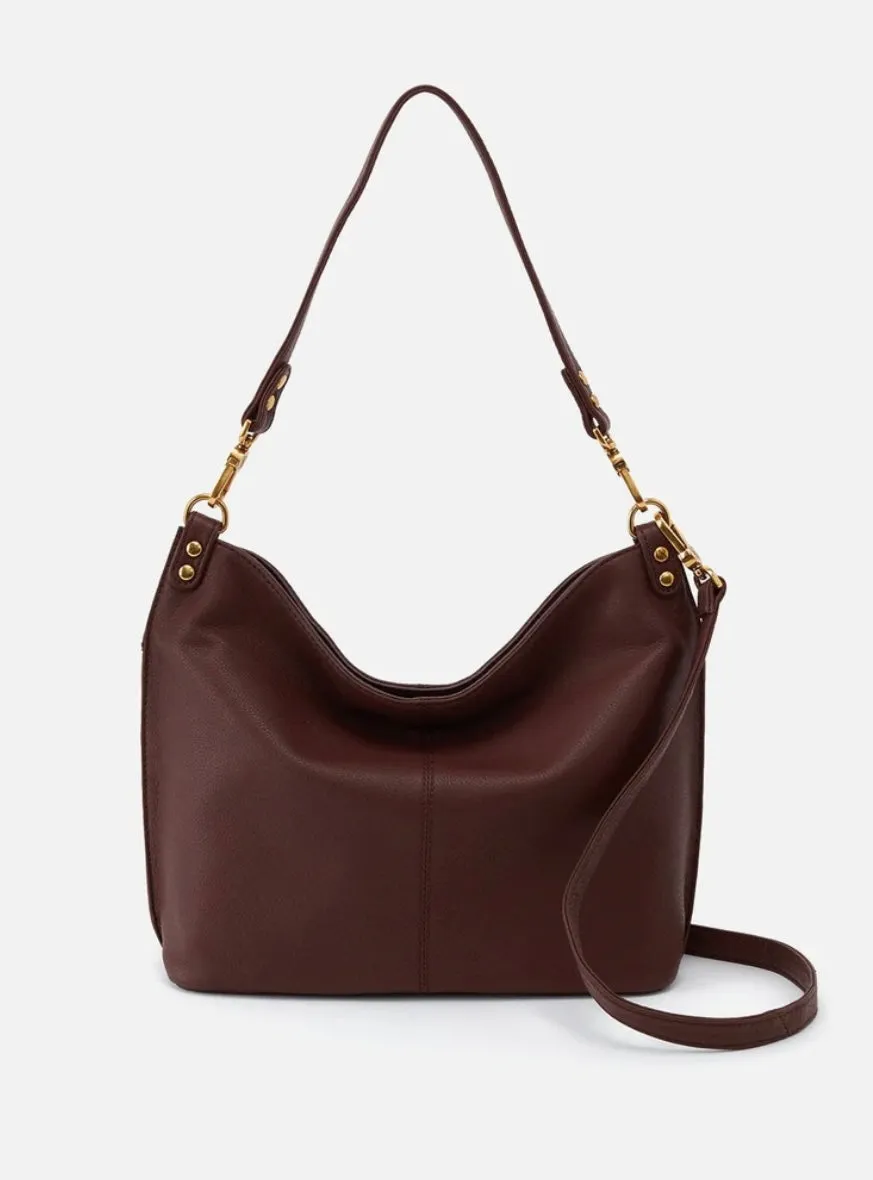 Pier Shoulder Bag in Pebbled Leather