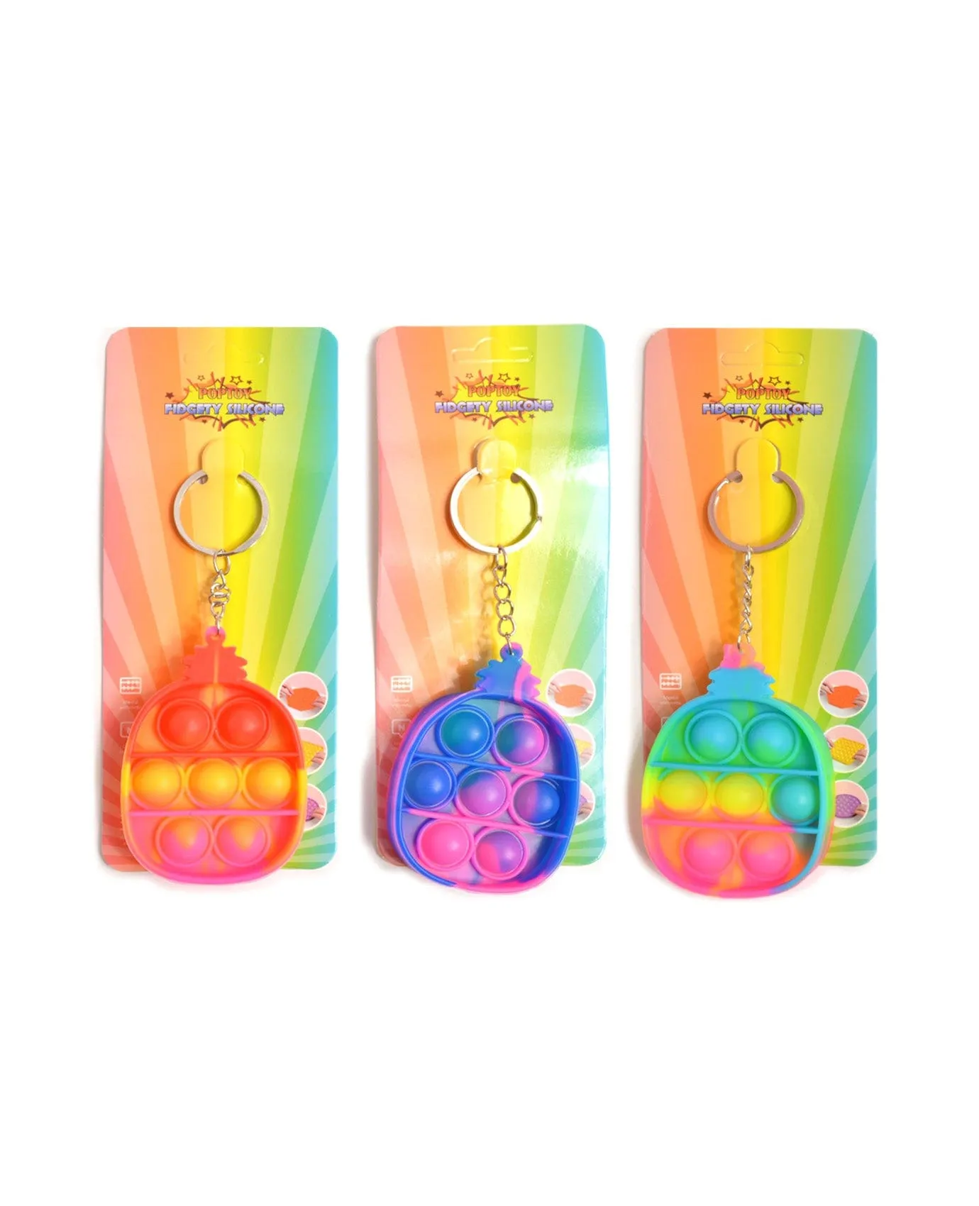 Pineapple Pop It Keychain