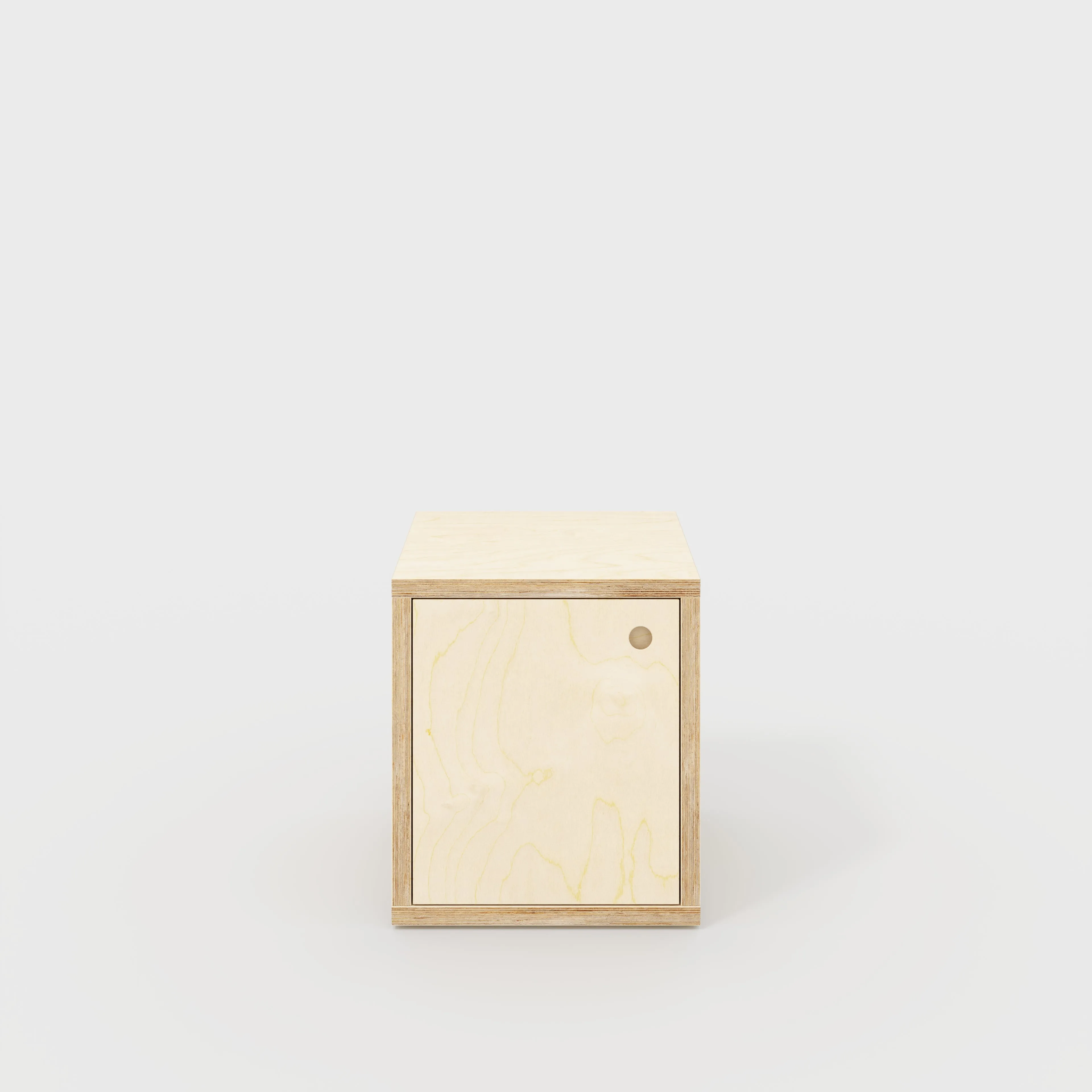Plywood Storage with Doors - Plywood Birch - 400(w) x 400(d) x 450(h)